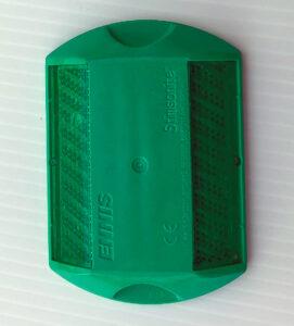 Green Reflective Pavement Markers